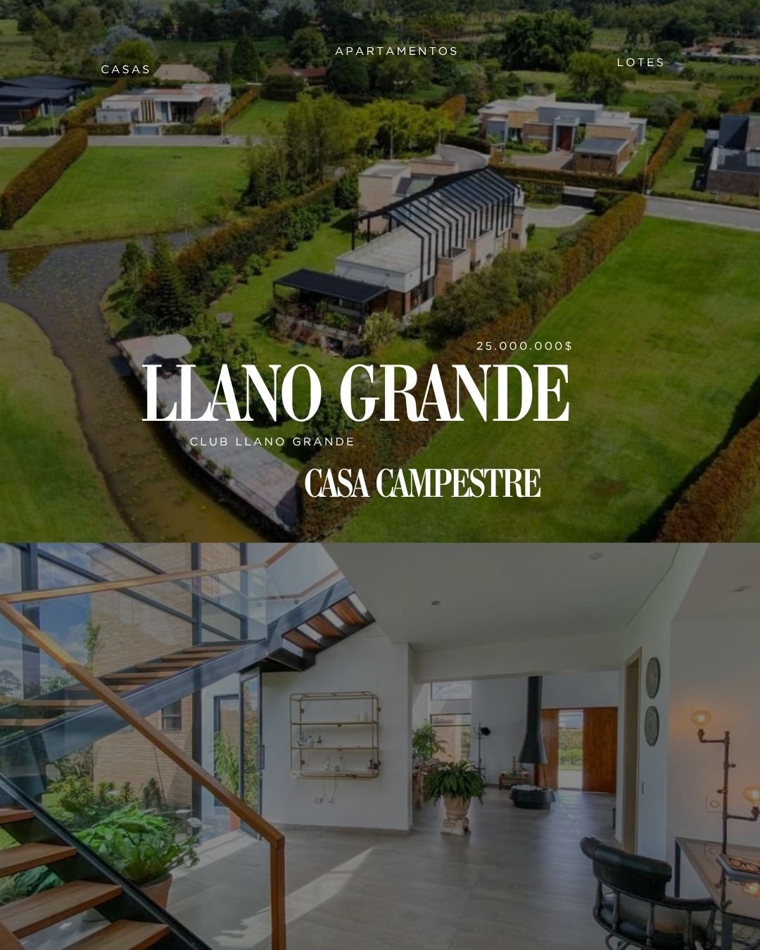 Gran Casa Campestre de Lujo Disponible en Renta Traficional en Llano Grande   — 1