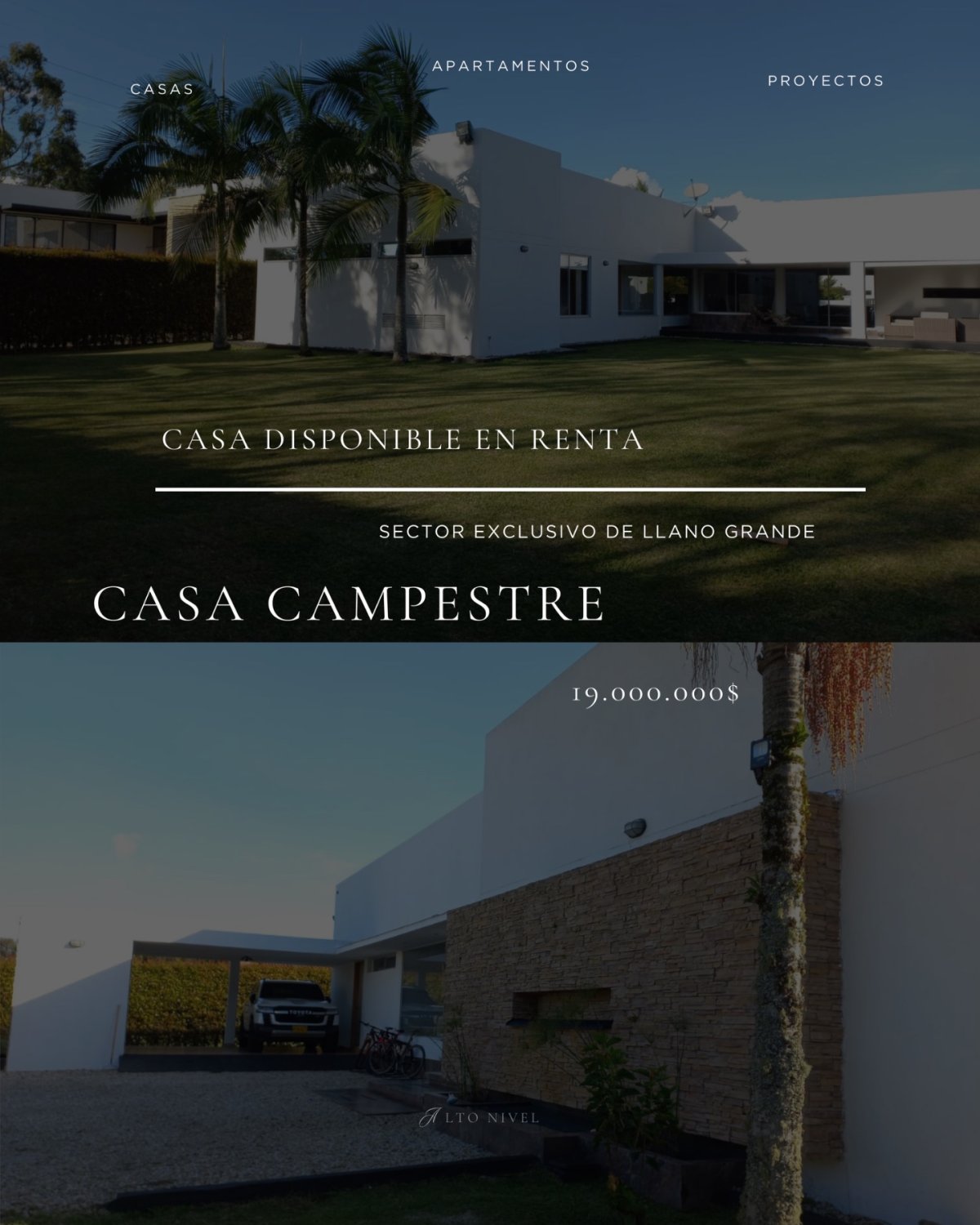Casa Campestre en Llano Grande - Image 1