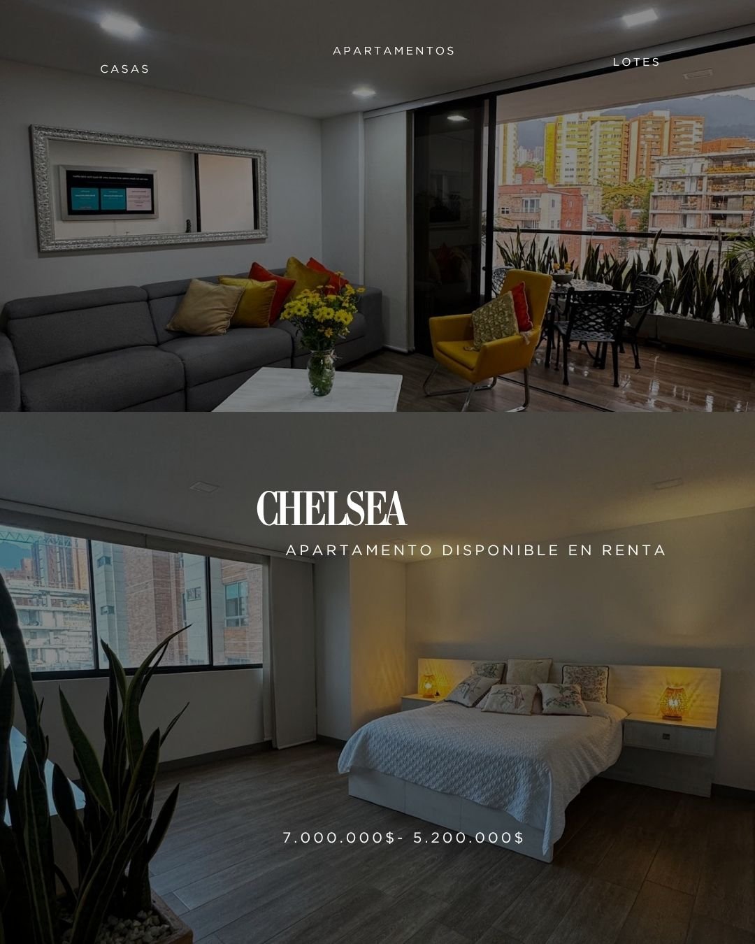 Apartamento en el sector de envigado en Renta amoblada o tradicional  — 1