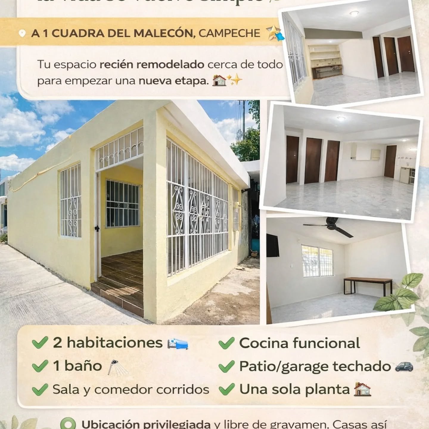 Hogar Moderno en el Corazón de Campeche - Image 1
