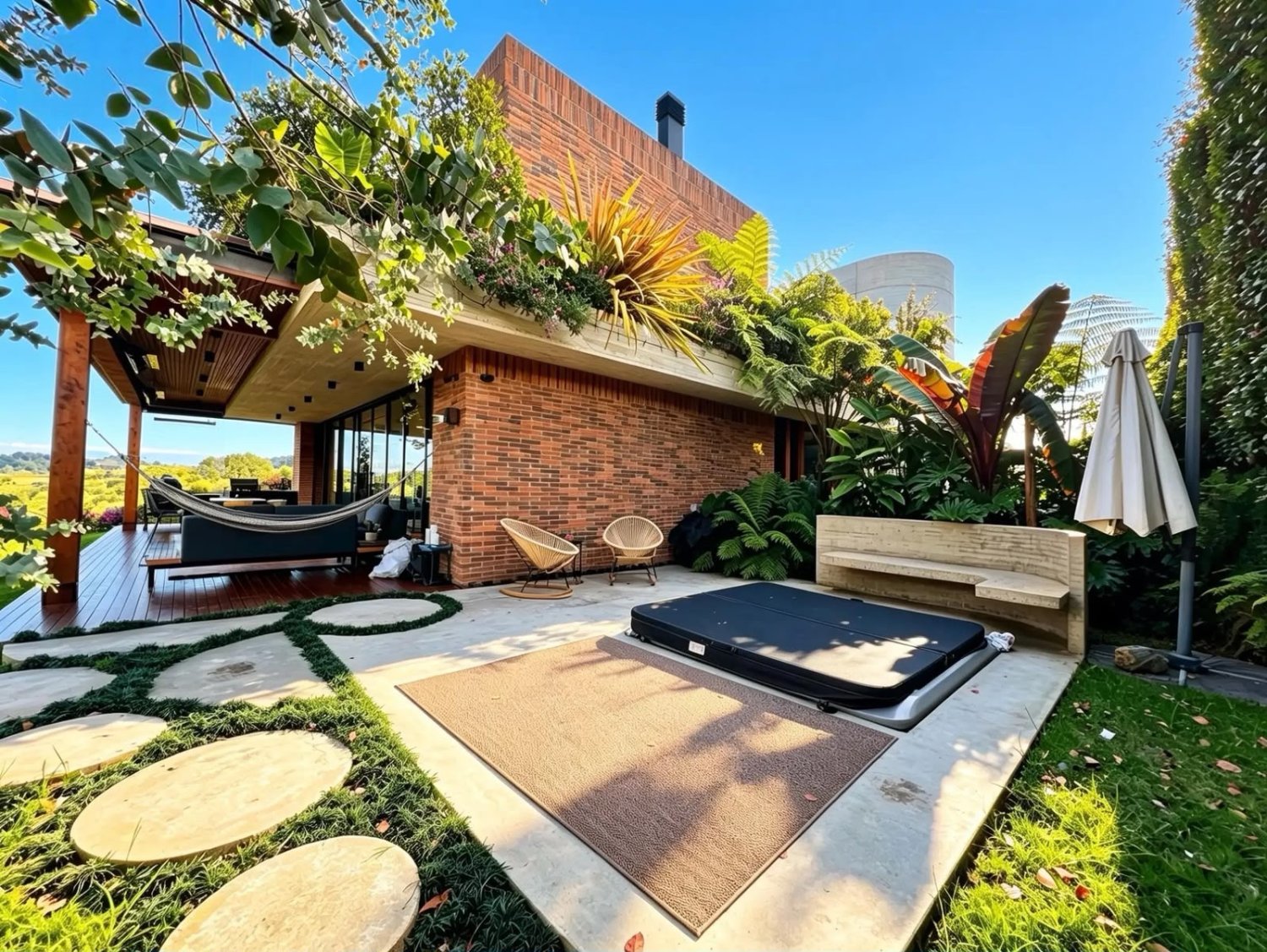 Exclusiva casa de lujo en Renta completamente  Dotado  — 3