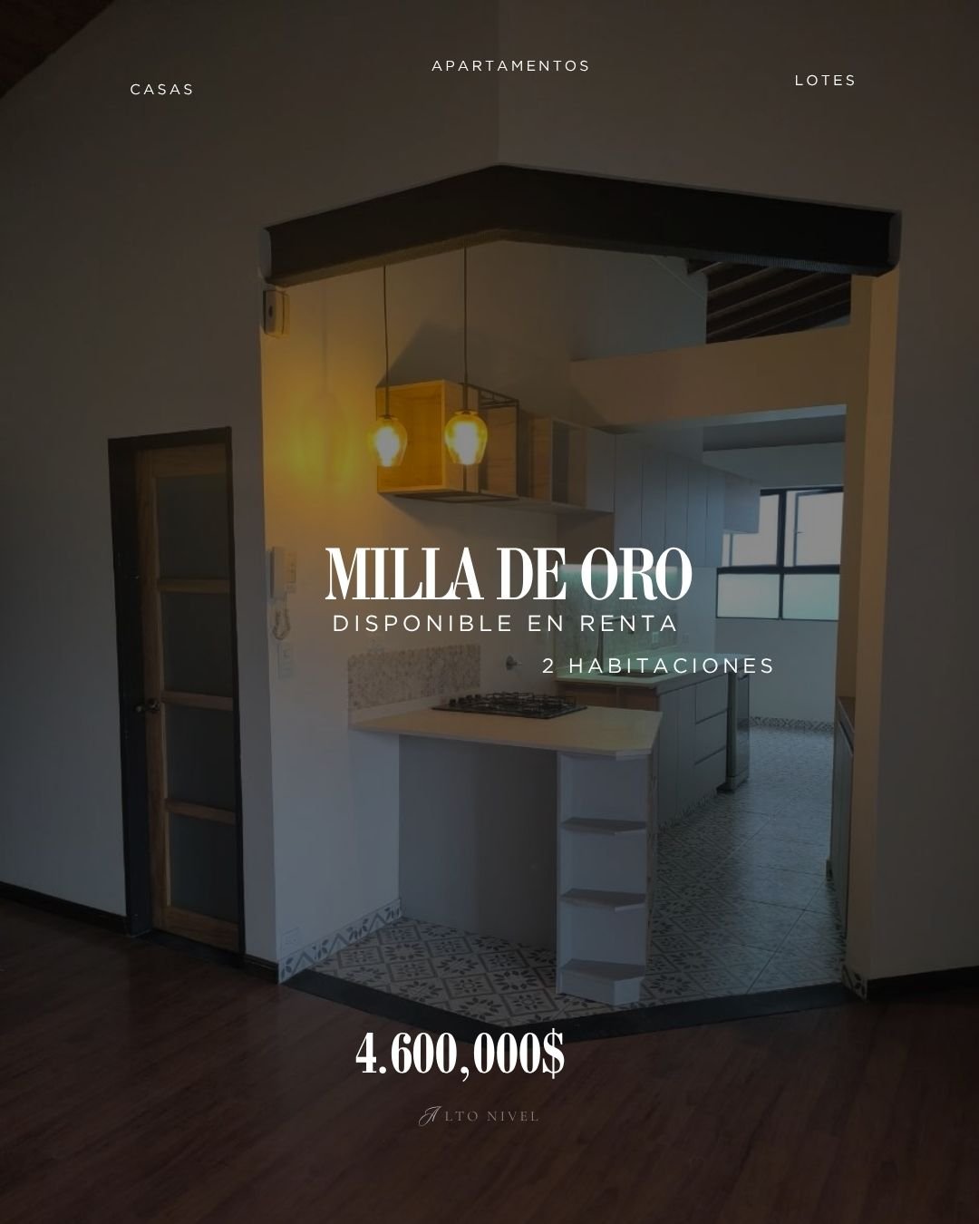 Apartamento en Renta central cerca a Milla de oro  - Image 1