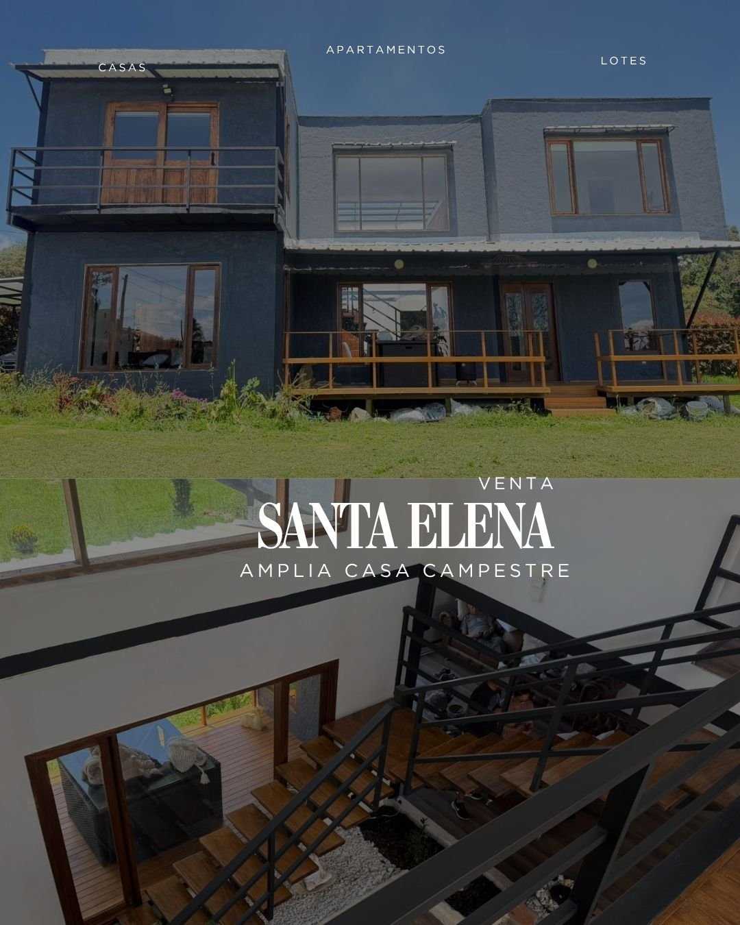 Hermosa Casa Campestre en Venta en el sector de Santa Elena  — 1