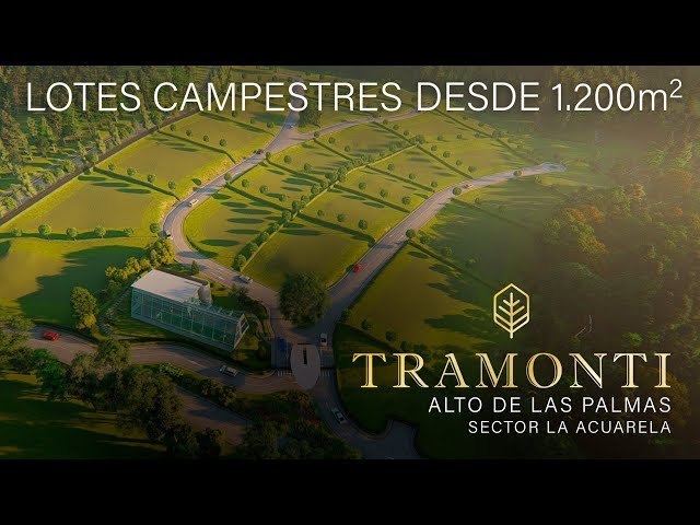 Amplia Lotes en Venta en Exclusiva Parcelacion en las palma  - Image 1