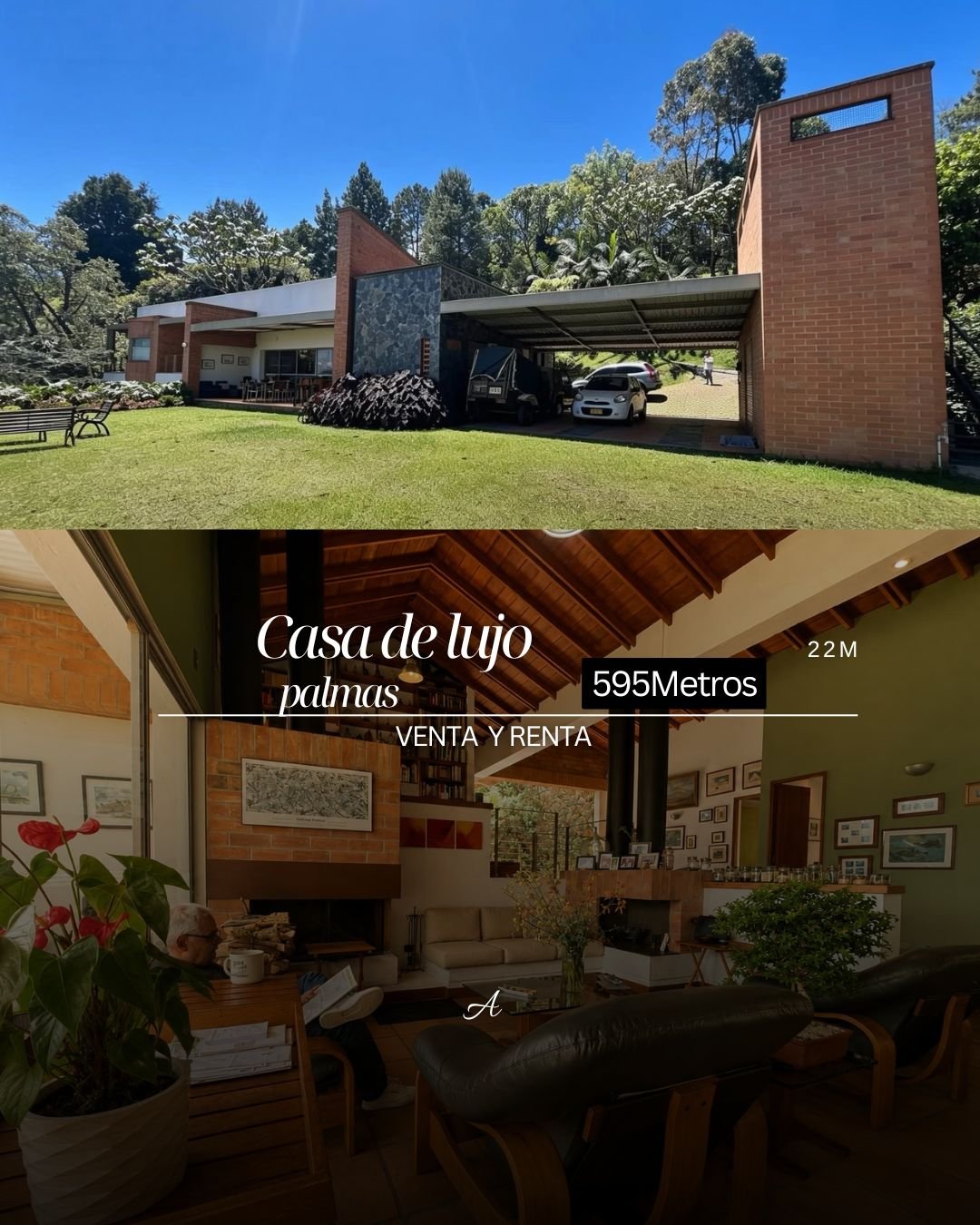 Exclusiva Casa campestre con amplio lote en Venta y renta  — 1