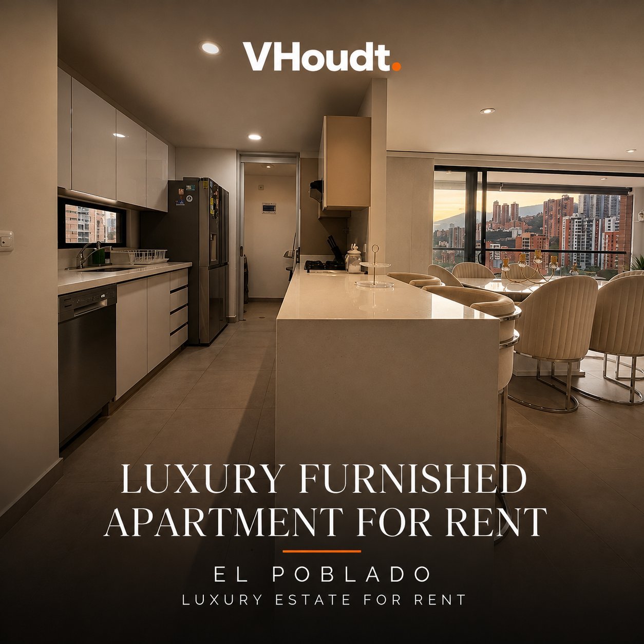 Luxury Furnished Apartment for Rent – El Poblado