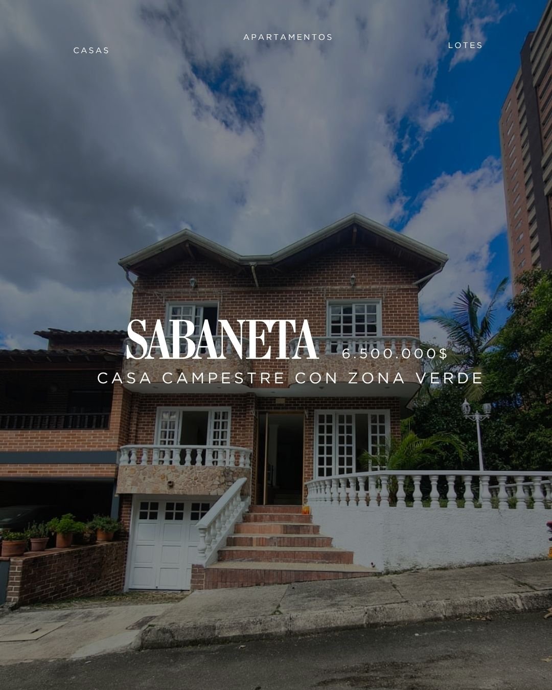 Gran Casa de 3 niveles en Renta y Venta en Sabaneta  — 1