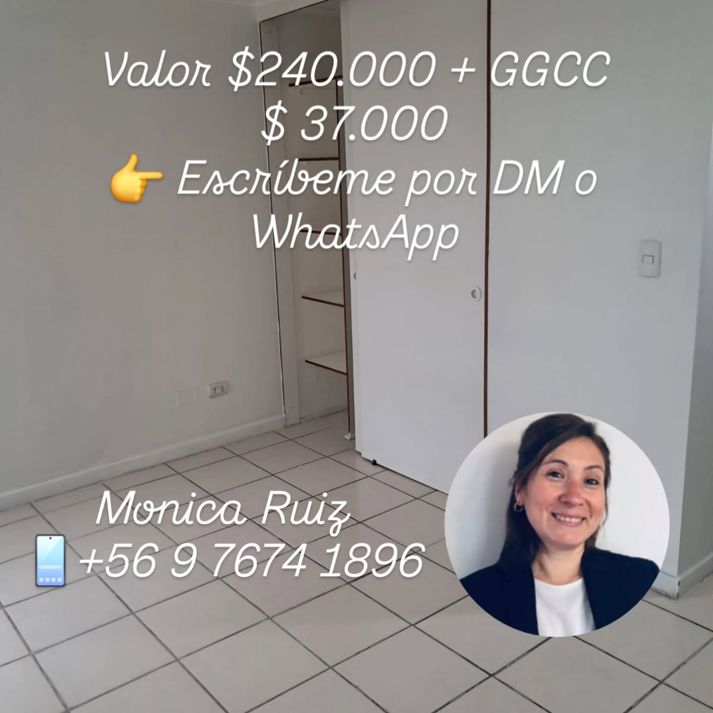 Arriendo departamento tipo estudio – Estación Central - Image 6