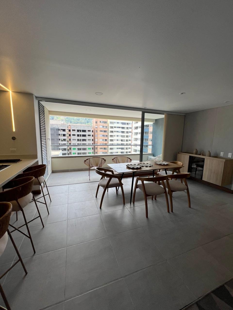 Furnished 3-Bedroom Apartment for Rent – Ciudad del Río, Medellín — 2