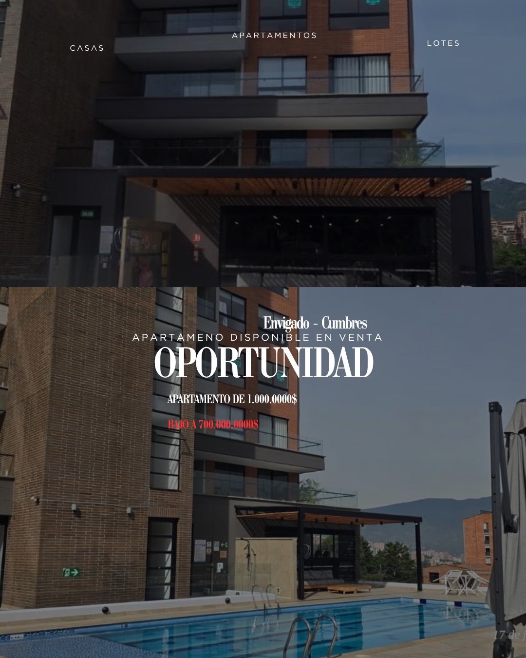 oportunidad Apartamento para la venta en Envigado (Cumbres) — 1