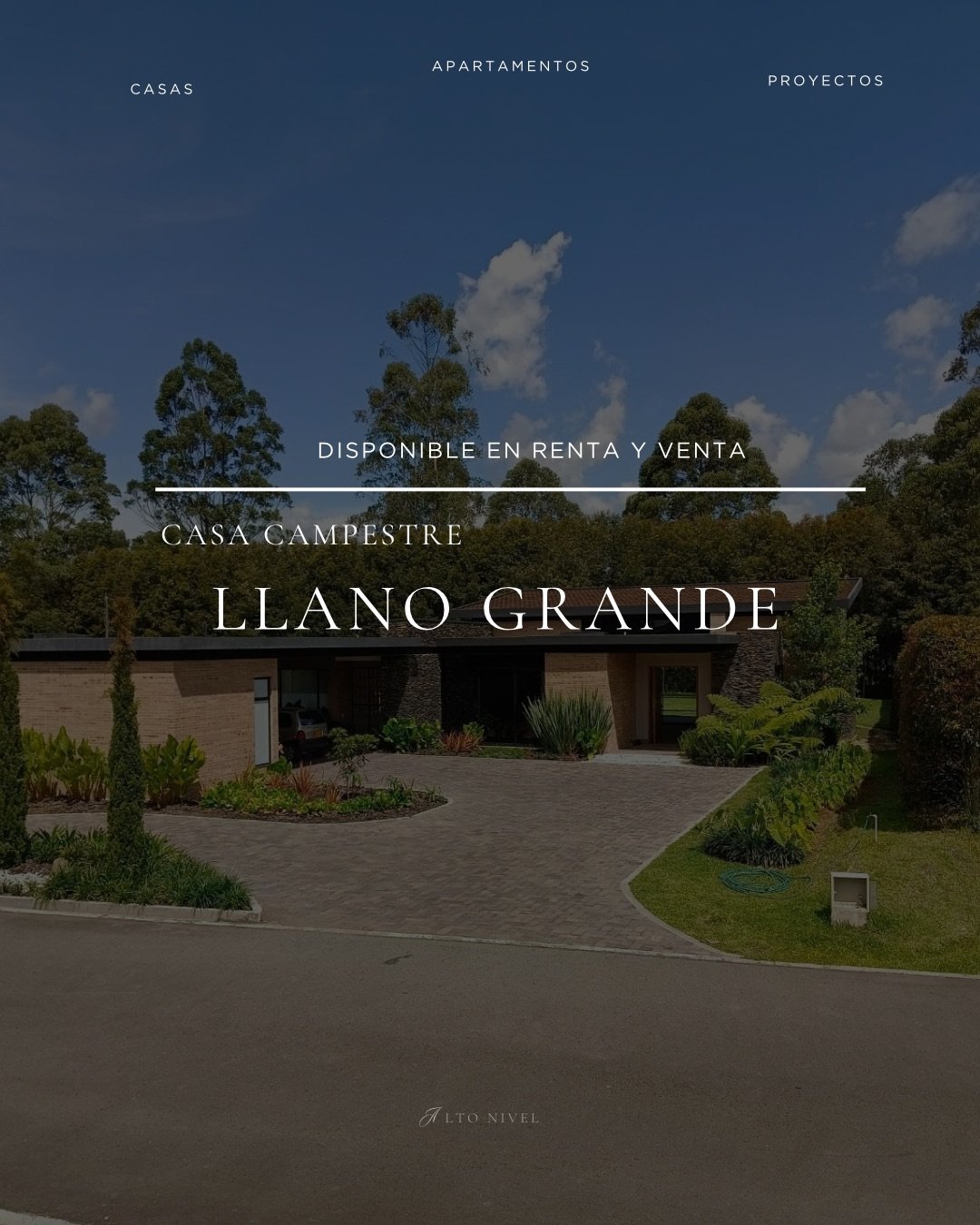 Se Renta o Vende Exclusiva casa en el sector de llano grande  - Image 1