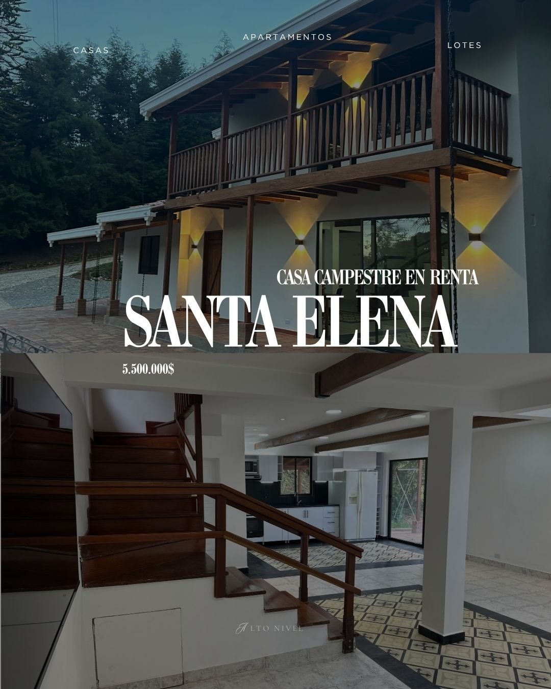 Casa campestre Disponible en Renta Tradicional  - Image 1