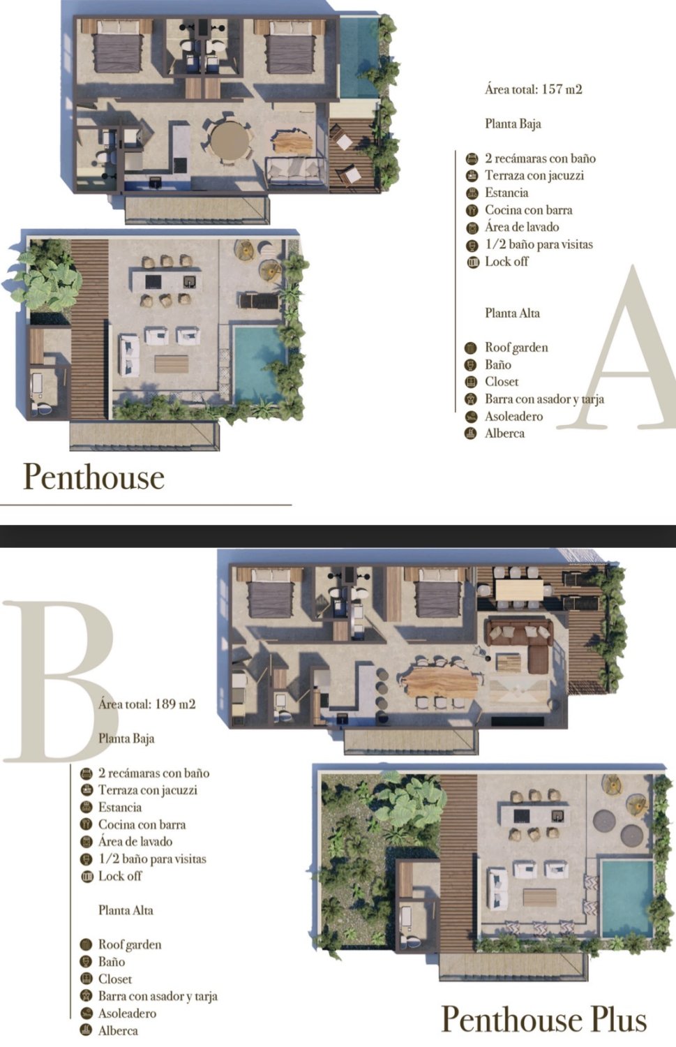 🇲🇽exclusivos Apartamentos tipo Cenotes en Venta (México) — 13