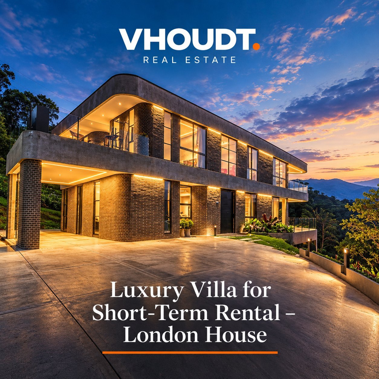 Luxury Villa for Short-Term Rental – London House