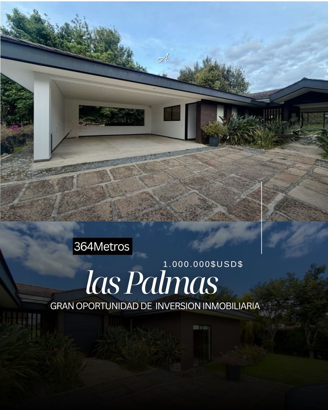 En venta Hermosa casa de un solo nivel en las palmas  — 1