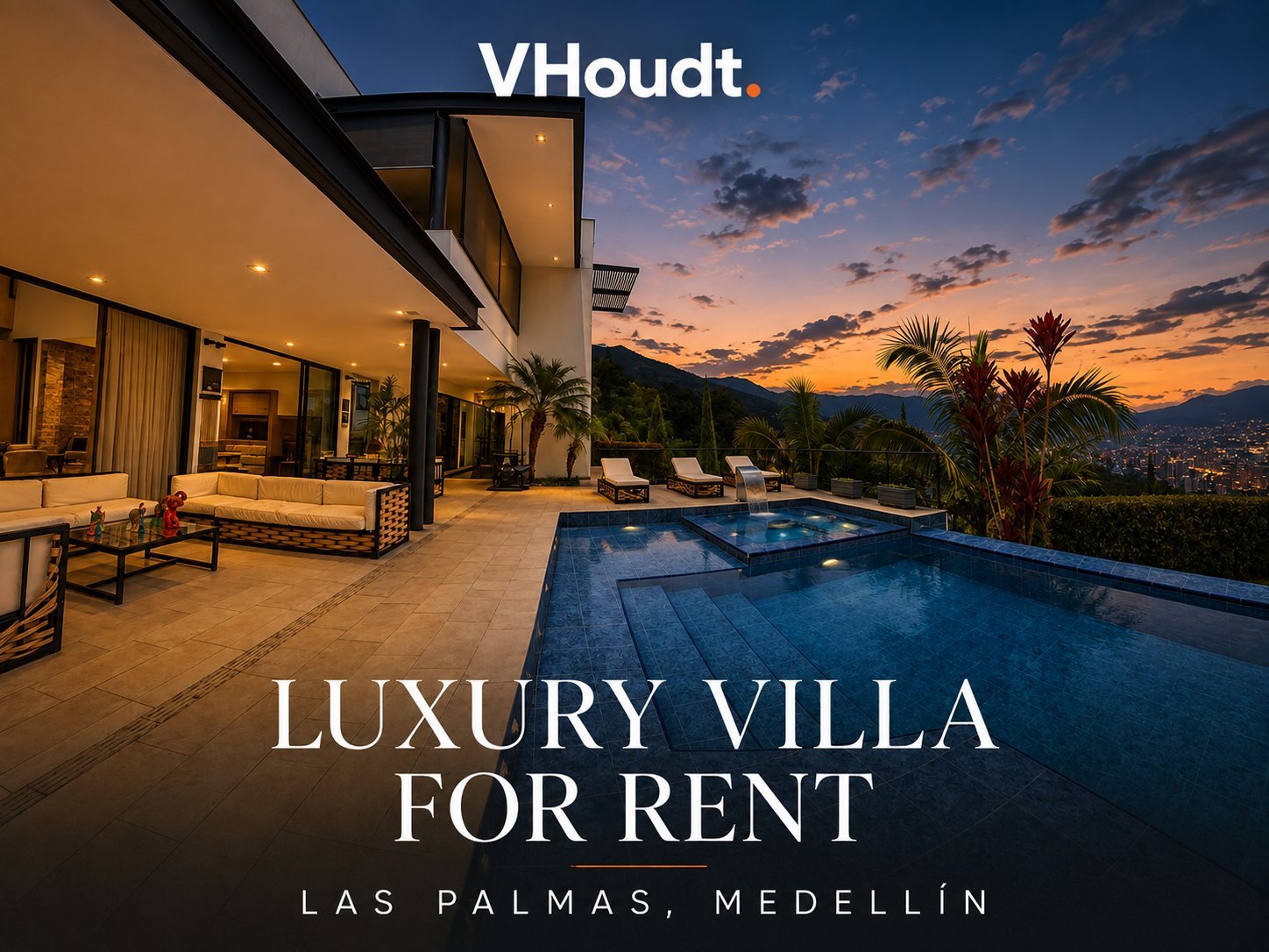 Luxury Villa for Rent – Las Palmas, Medellín