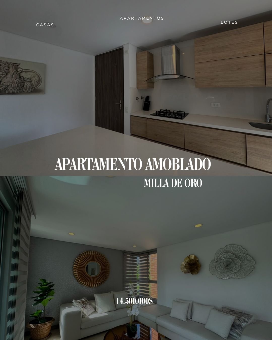 Apartamento completamente dotado en Renta en el sector de milla de oro  — 1
