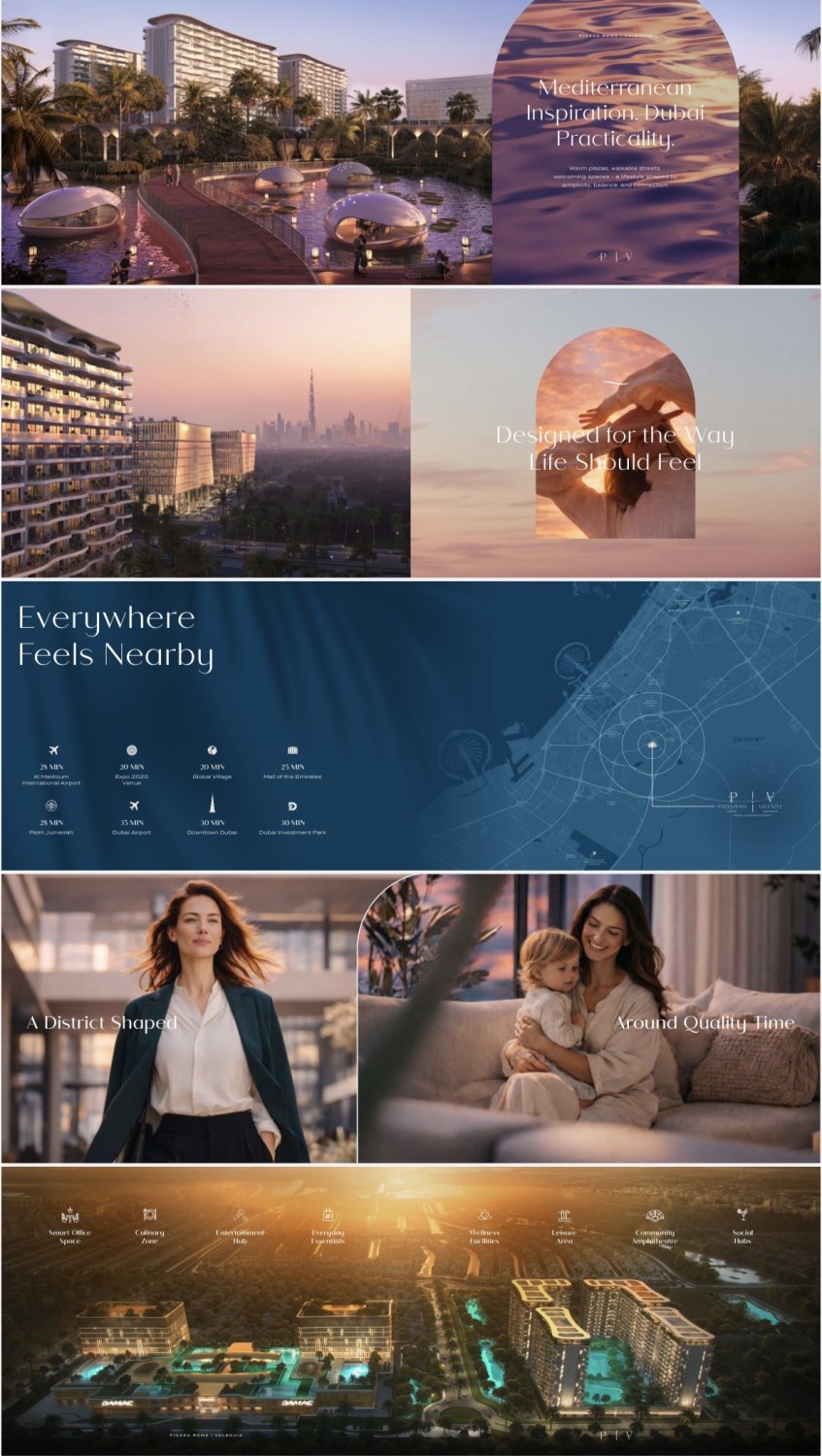 Proyecto en Dubai PÍAZZA ROMA  - Image 2