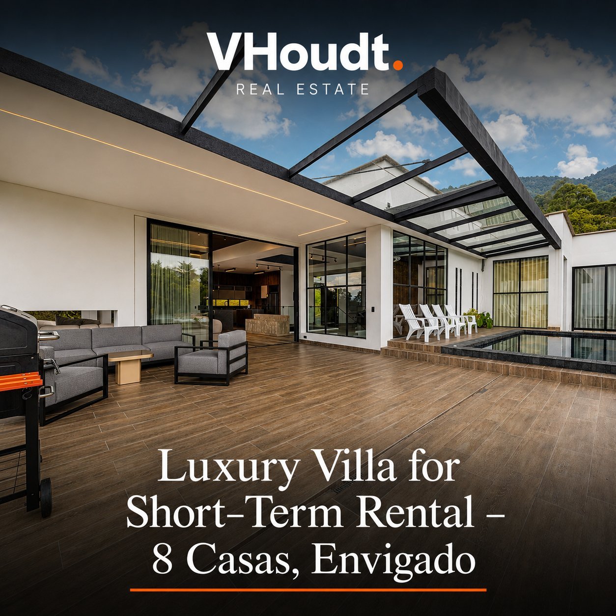 Luxury Villa for Short-Term Rental – 8 Casas, Envigado