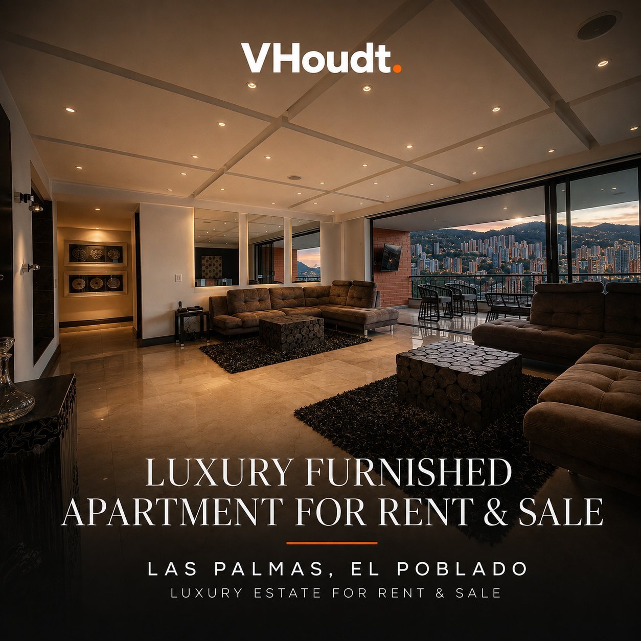 Luxury Furnished Apartment for Rent & Sale – Las Palmas, El Poblado