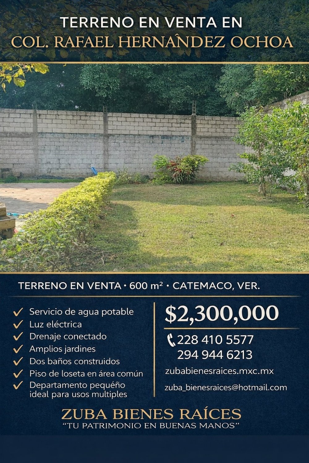 Terreno Espacioso en Catemaco - Image 1