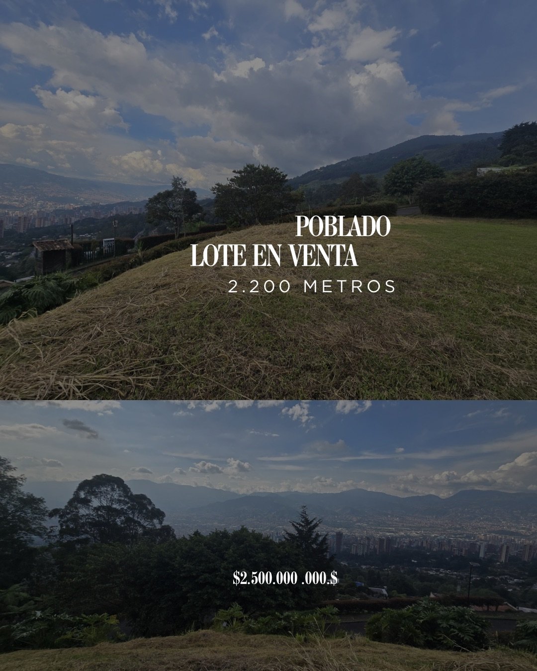 Lote en Venta en el poblado con Vista panorámica  - Image 1
