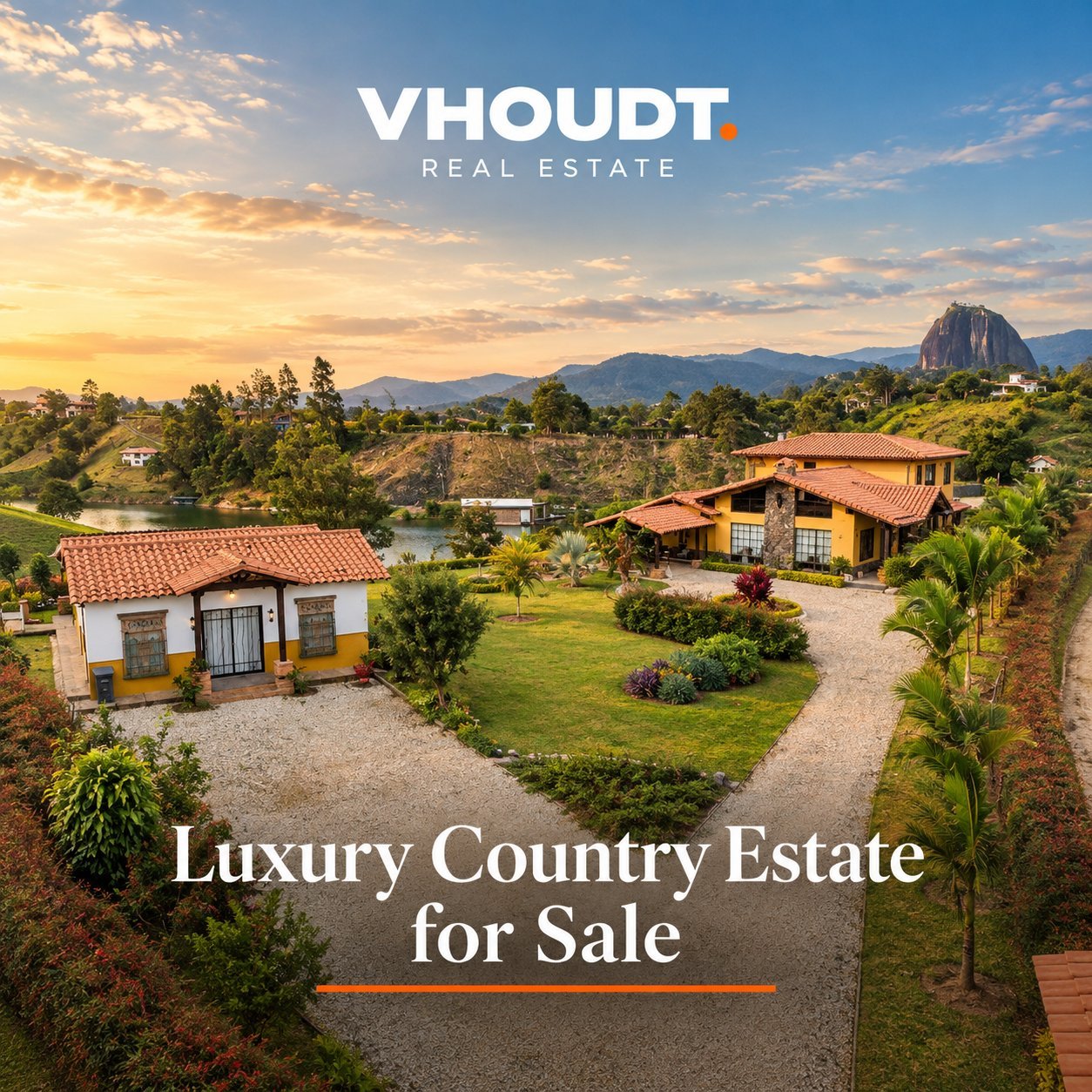 Luxury Country Estate for Sale – El Peñol, Antioquia