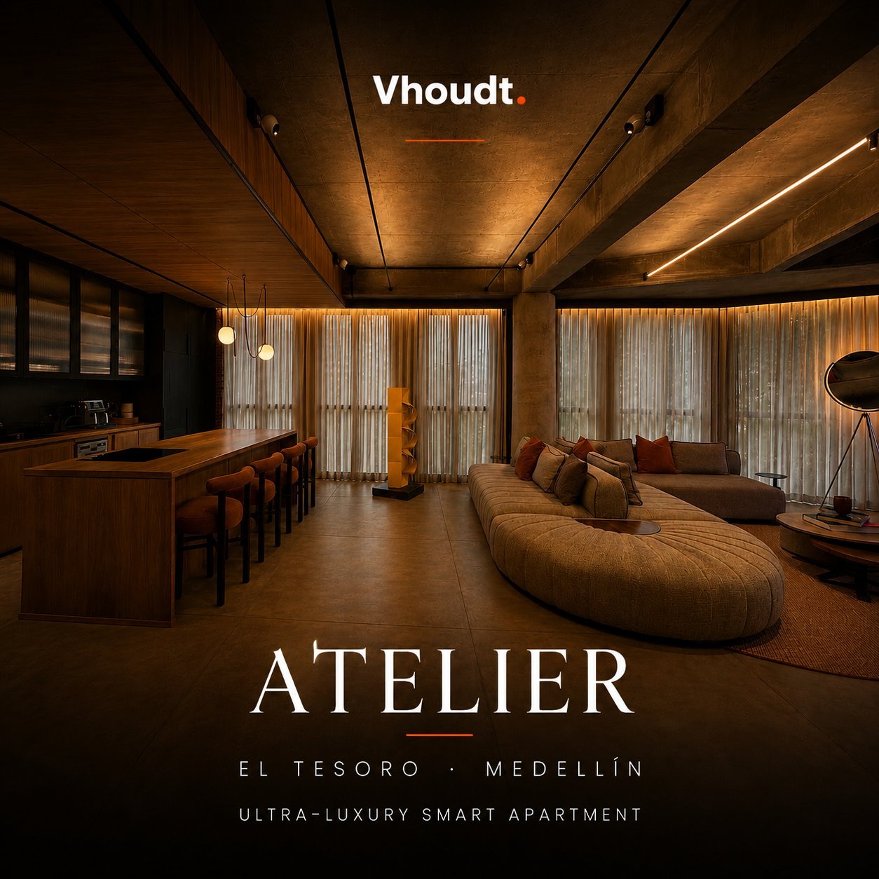 Ultra-Luxury Smart Apartment – El Tesoro, Medellín