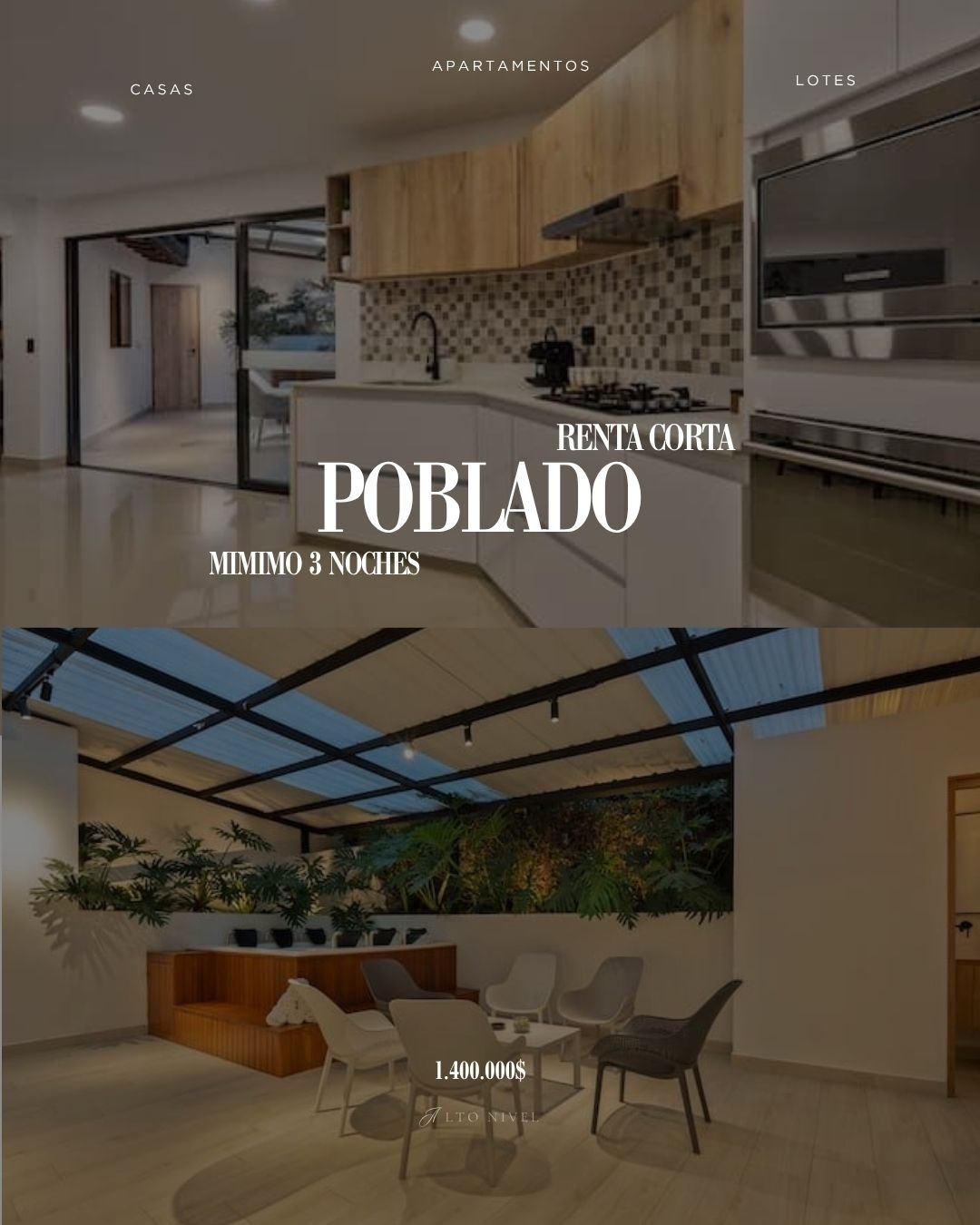 Apartamento Disponible en Renta Por noches (mínimo) en el pobladon - Image 1