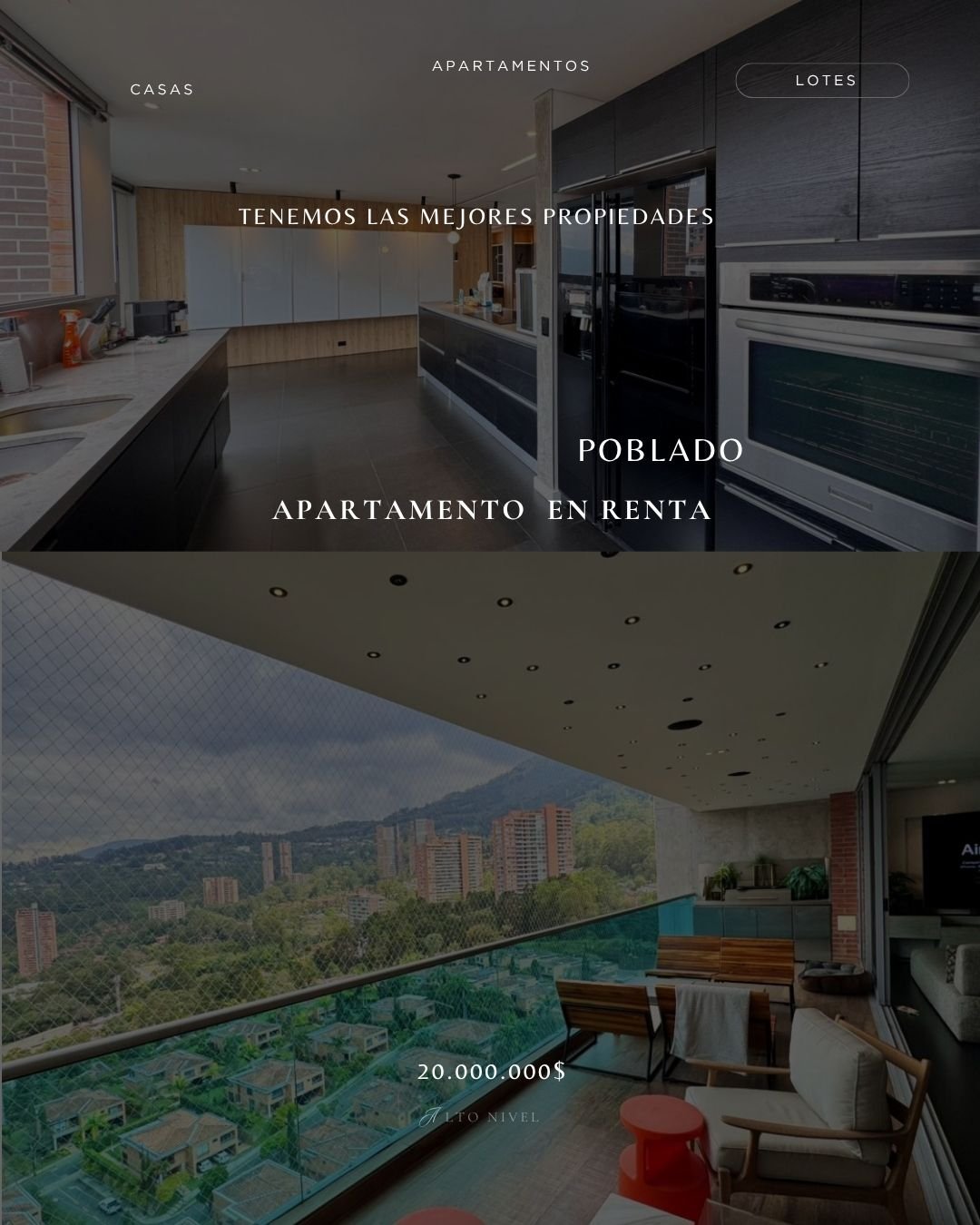 Apartamento moderno en renta Amoblada en el Sector del poblado  - Image 1