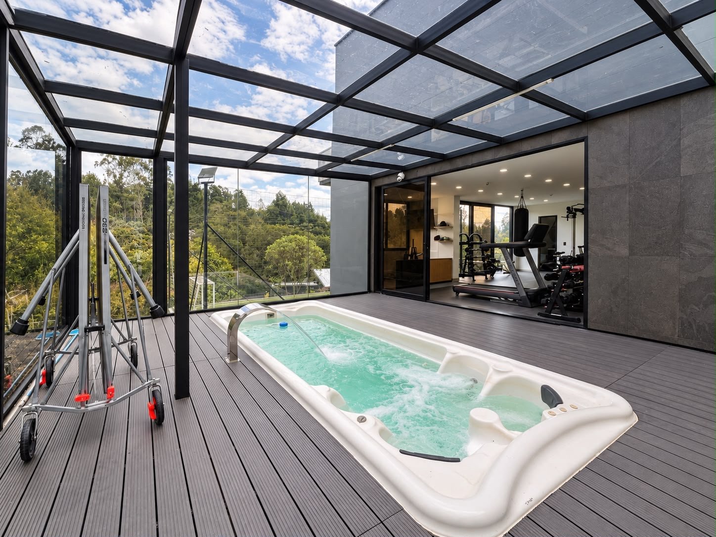 Exclusiva casa ideal para un deportista en renta o venta  — 16
