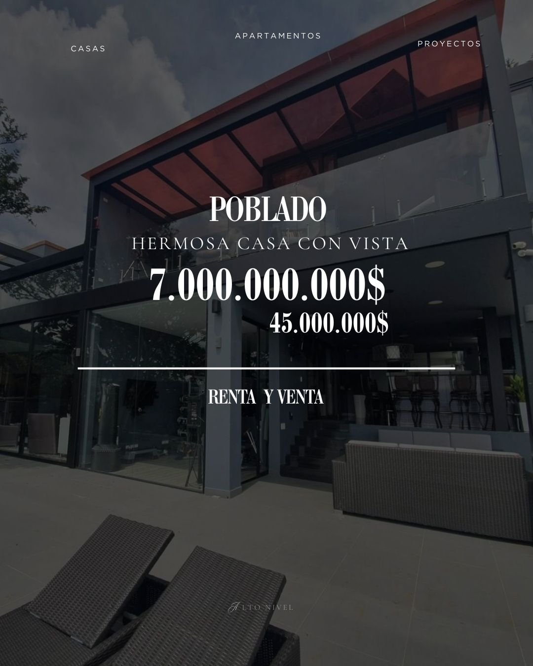 Se renta exclusiva casa en las palmas  - Image 1