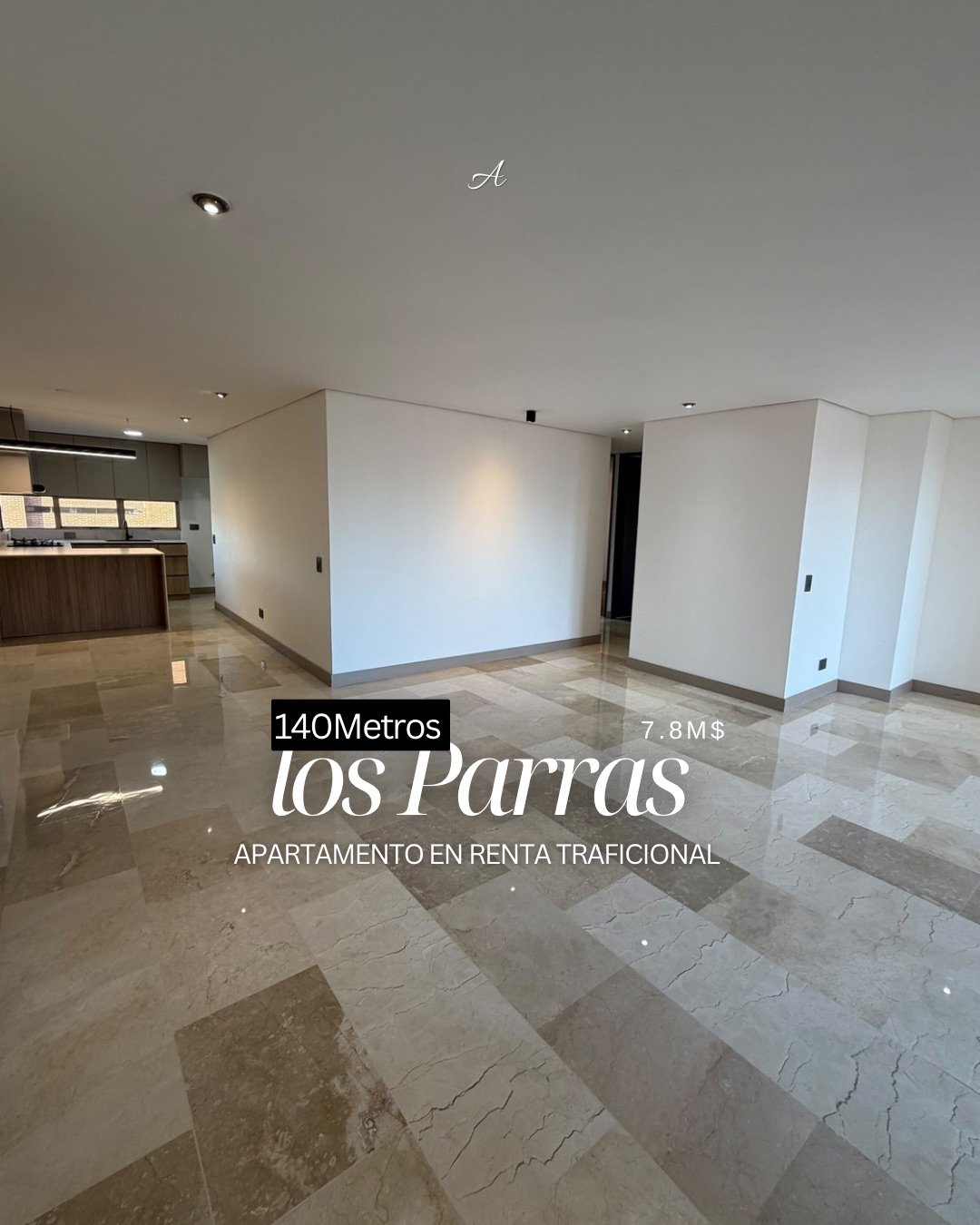 Hermoso apartamento en Renta Tradicional  — 1