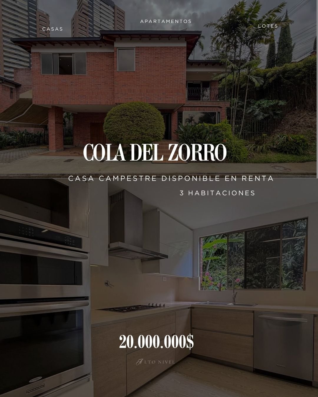 Exclusiva Casa en Renta tradicional en el poblado  - Image 1