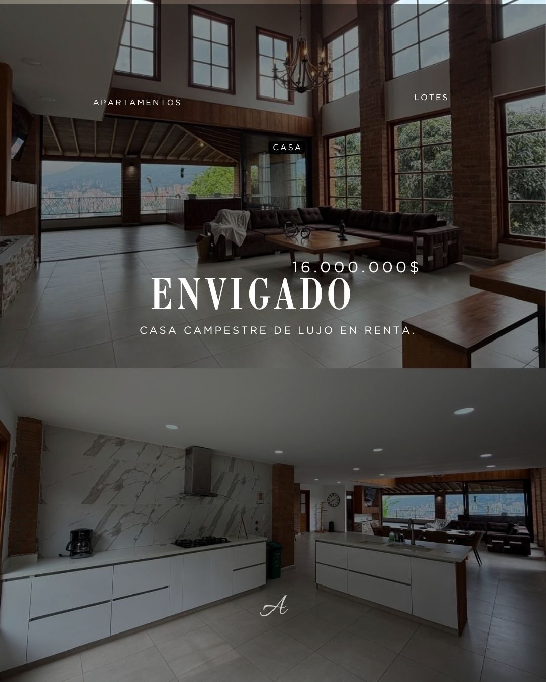 Hermosa Casa campestre en Renta tradicional y amoblada 