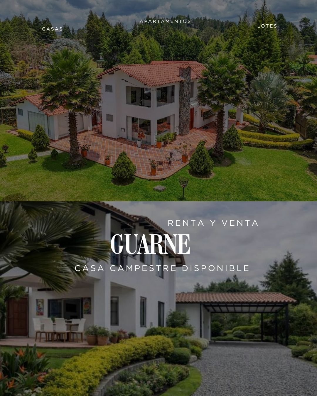 Gran Casa campestre en Renta y en venta en el Sector de Guarne  — 1