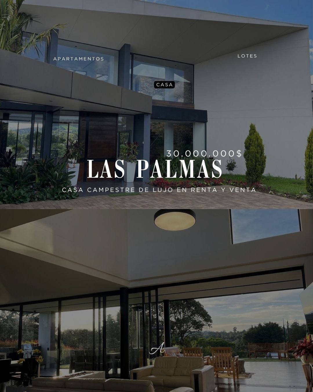 Casa campestre en Renta y venta en las Palmas  — 1