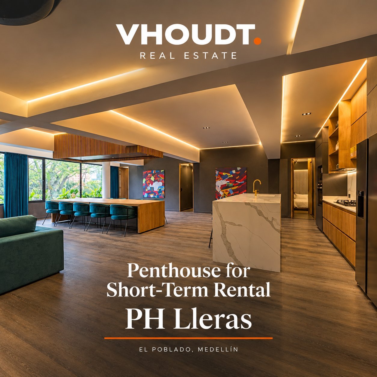 Penthouse for Short-Term Rental – PH Lleras