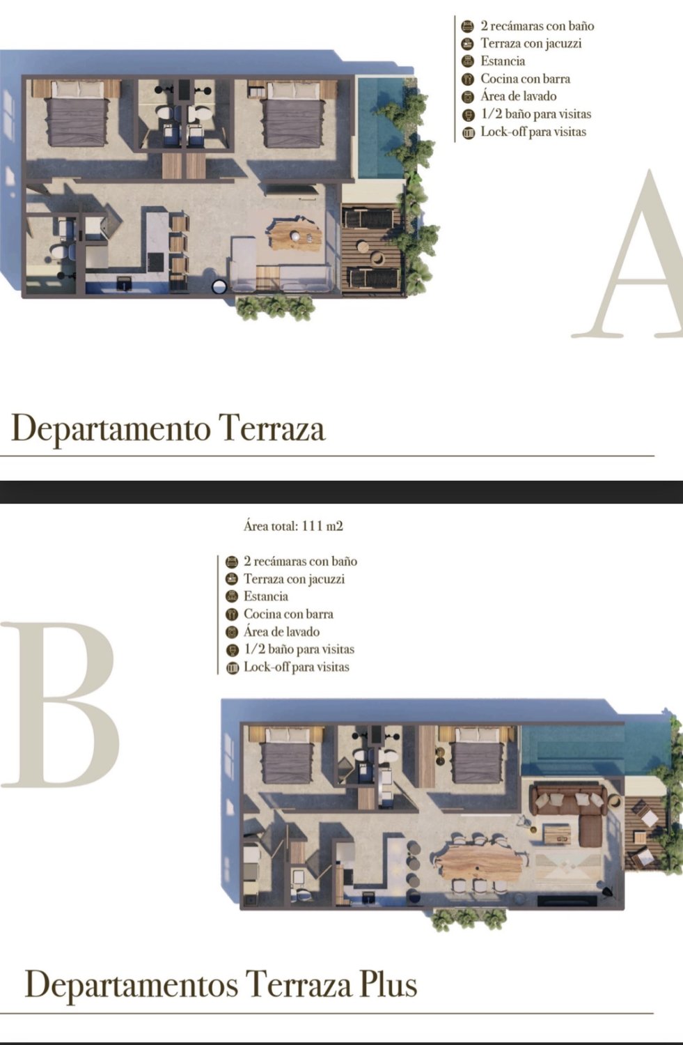 🇲🇽exclusivos Apartamentos tipo Cenotes en Venta (México) — 11