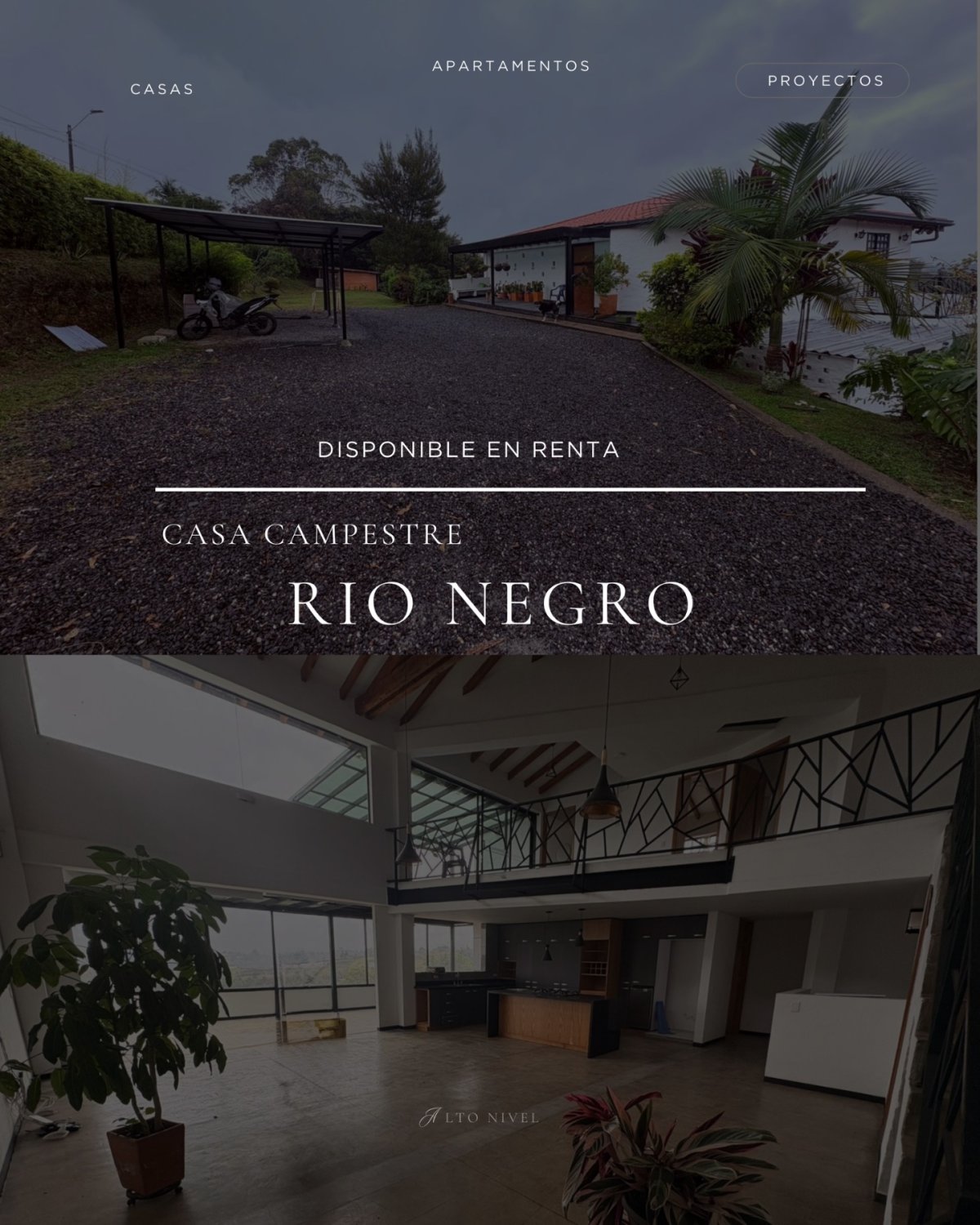 Casa Campestre En Renta y Venta en Rionegro  - Image 1