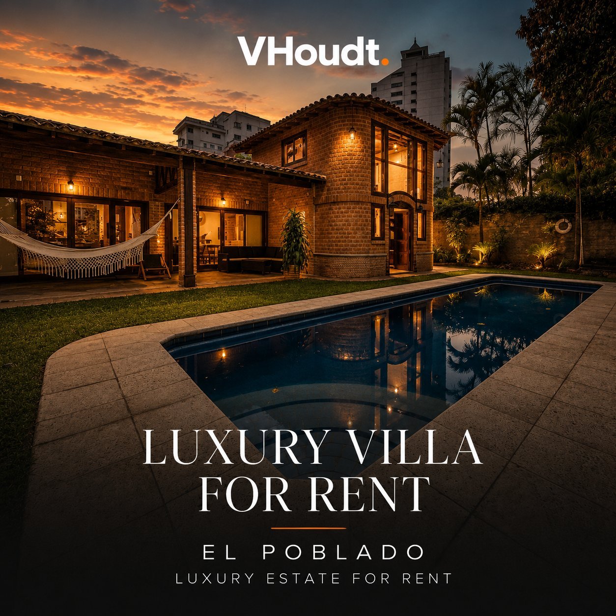 Luxury Villa for Rent – El Poblado