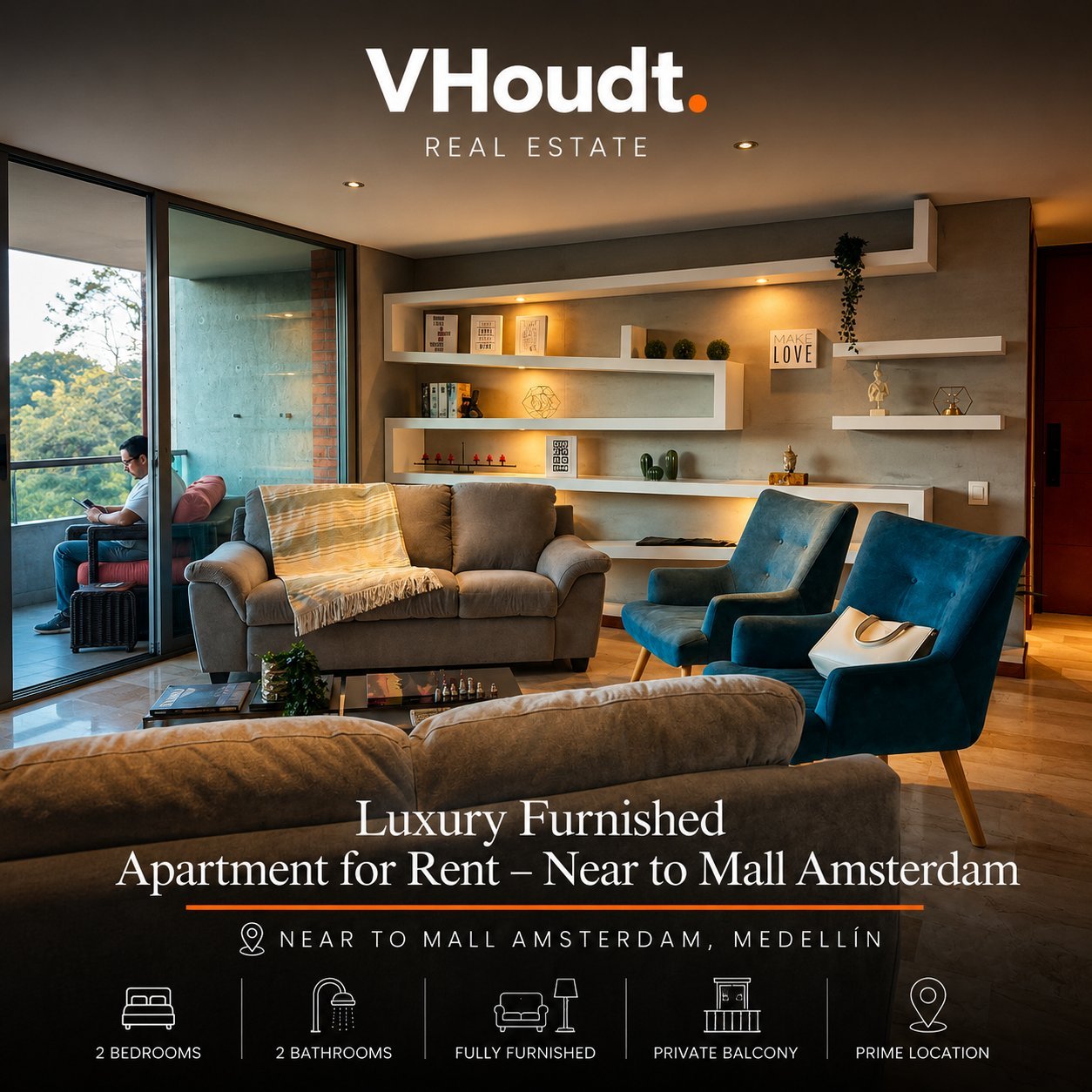 Luxury Furnished Apartment for Rent – Amsterdam