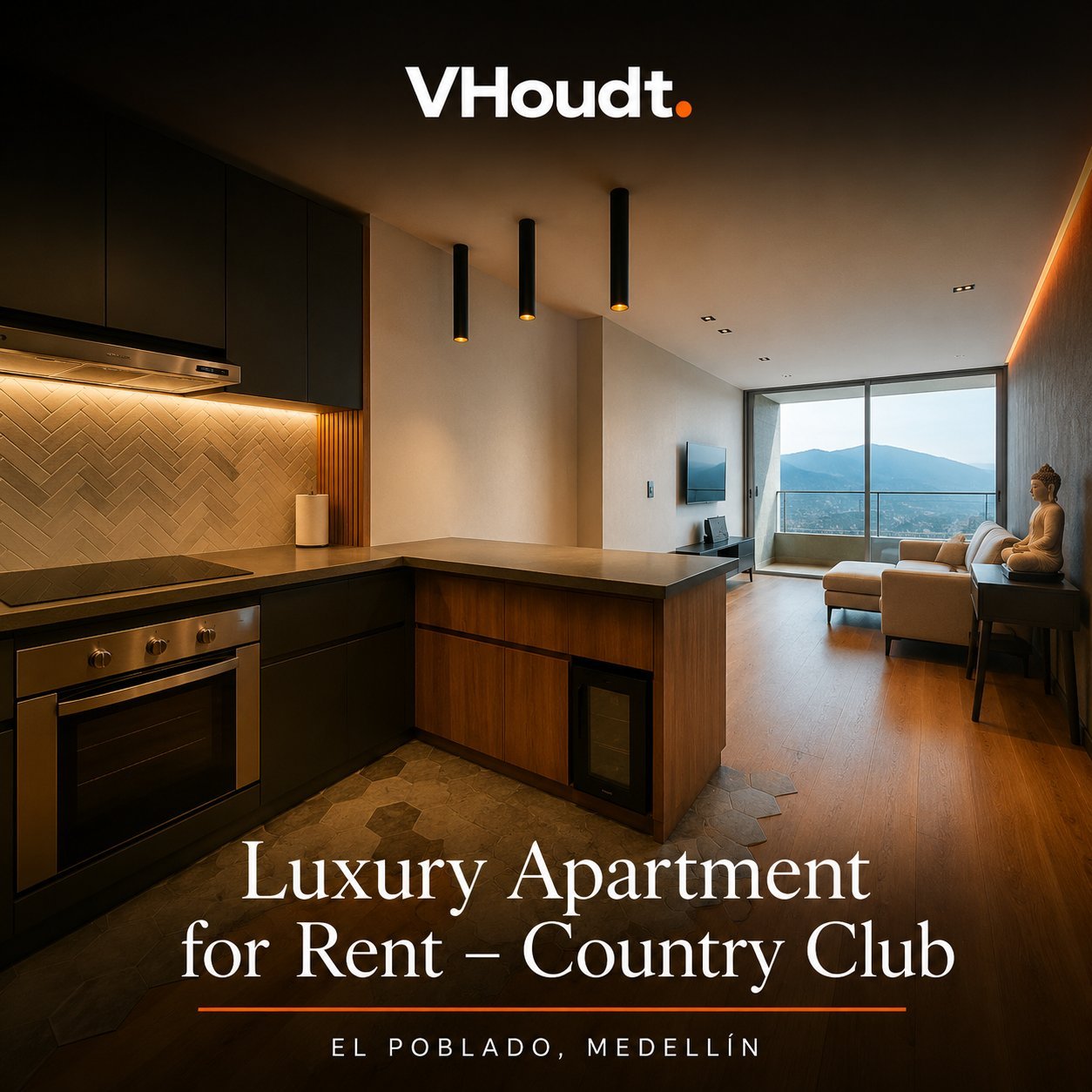 Luxury Apartment for Rent – Country Club, El Poblado