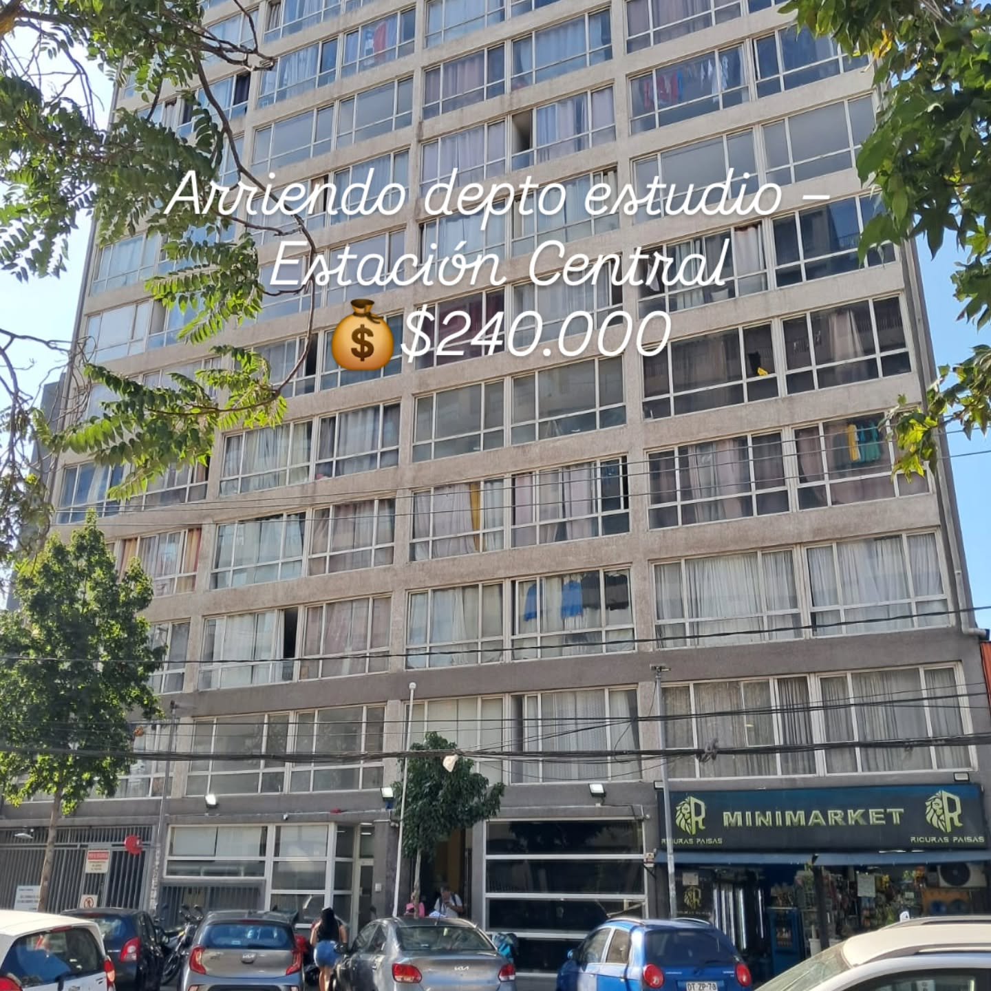 Arriendo departamento tipo estudio – Estación Central - Image 1