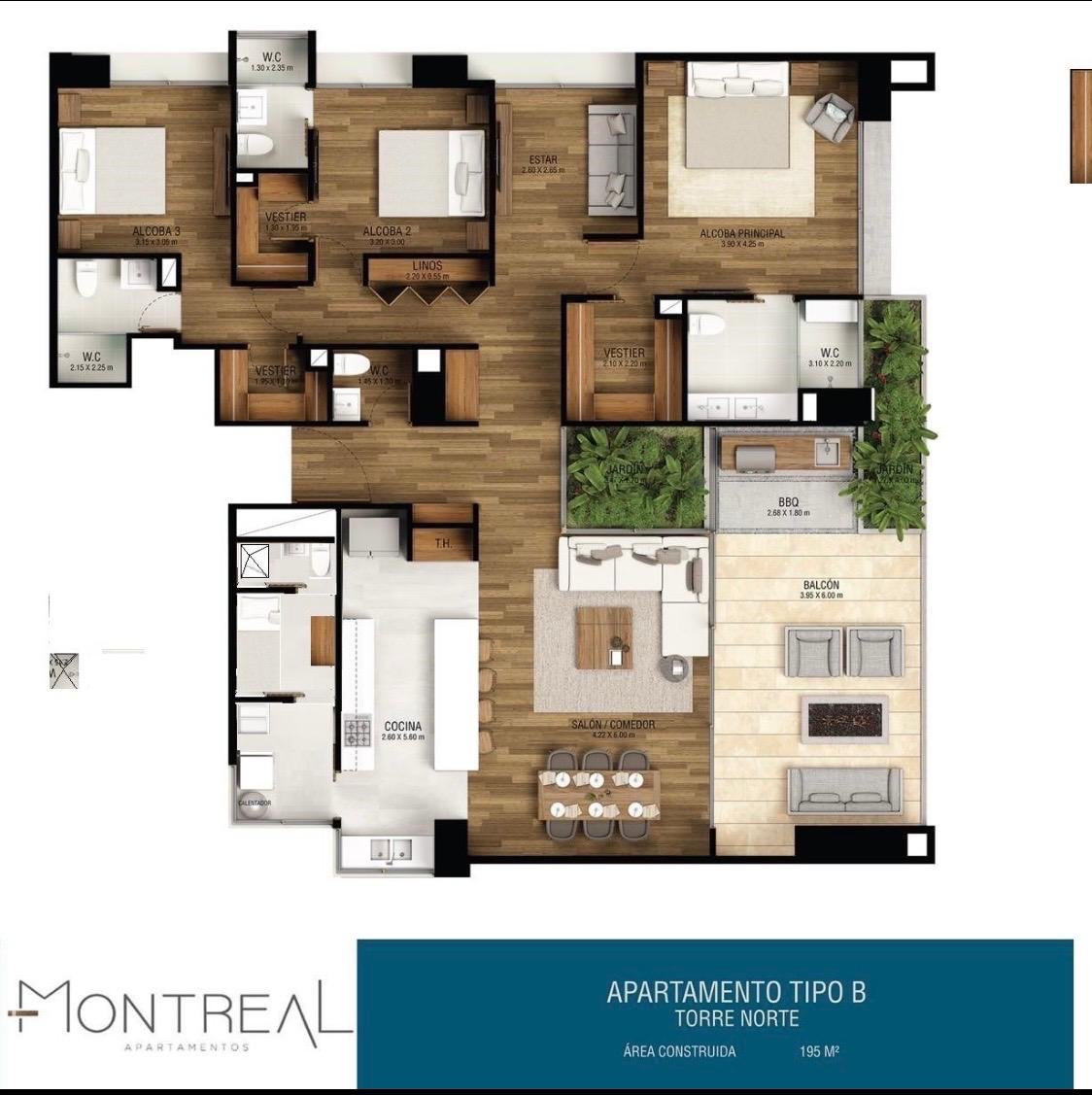 Exclusivo Apartamento para estrenar en Renta y Venta en el poblado  — 1