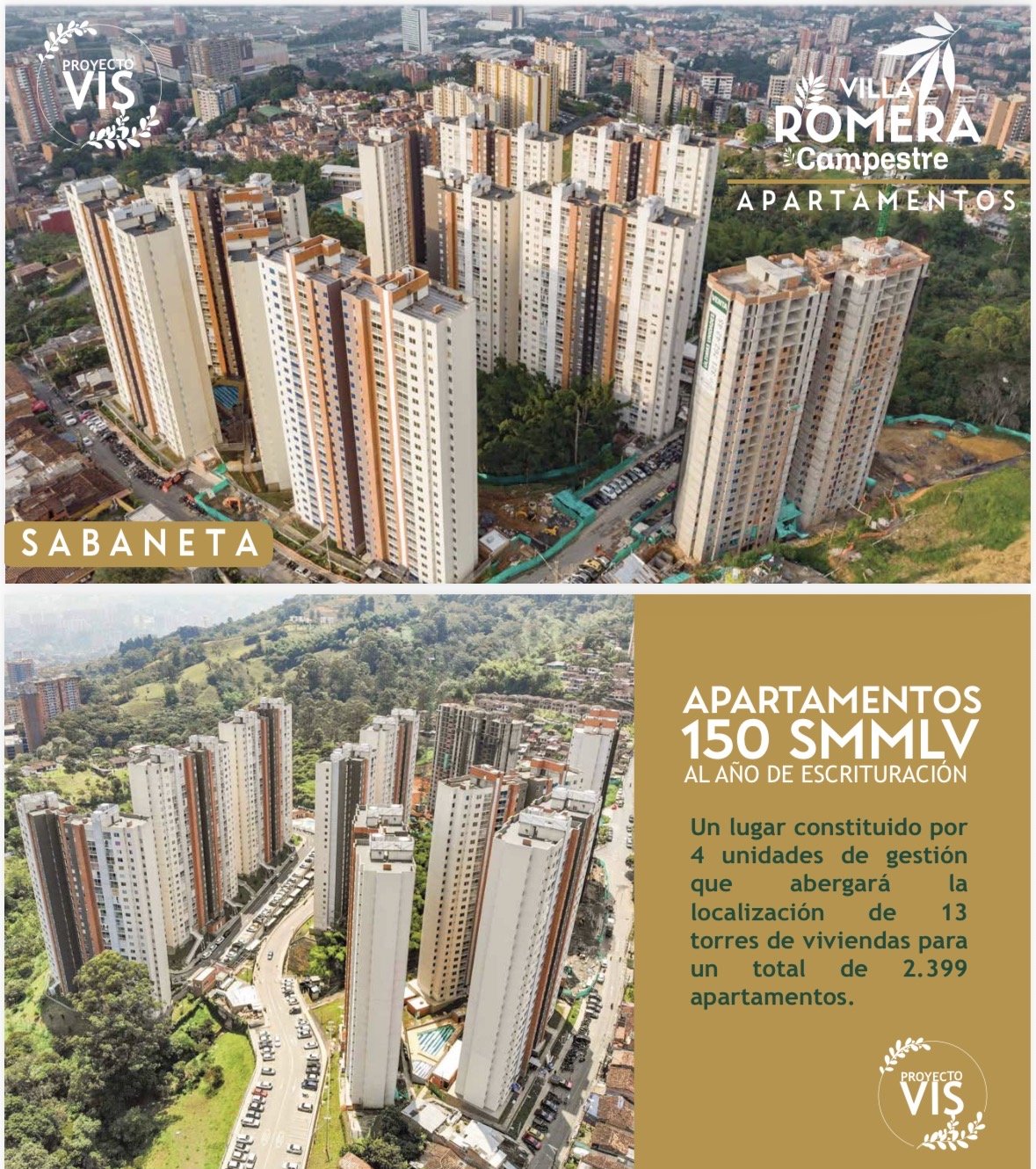 Apartamentos vís Disponibles en Venta (Sabaneta) — 2