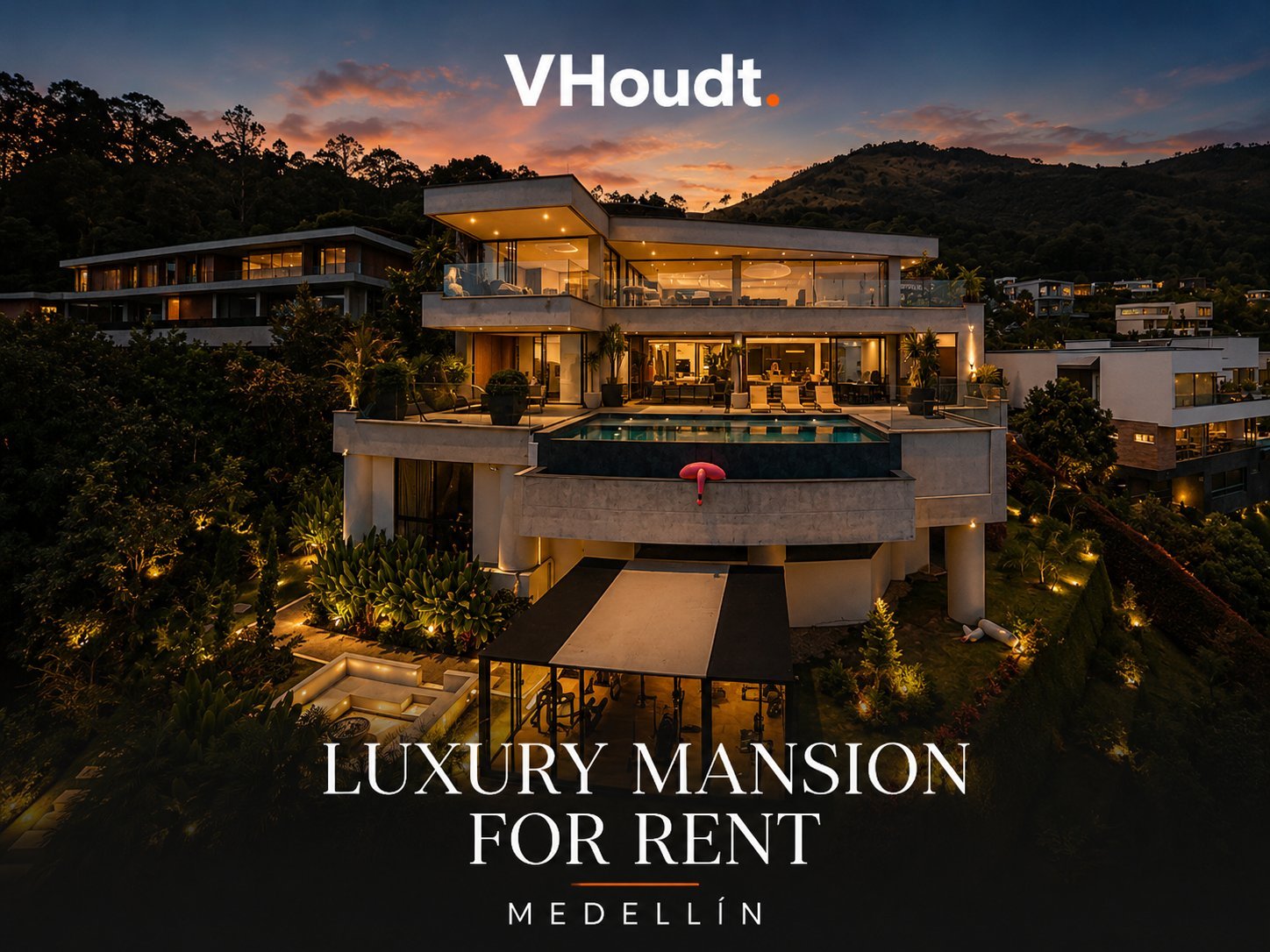 Luxury Mansion for Rent – Medellín