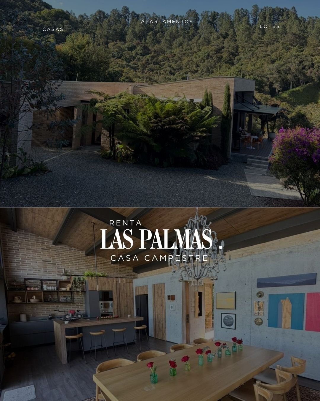 Hermosa casa Campestre en Renta Tradicional y Amoblada  — 1