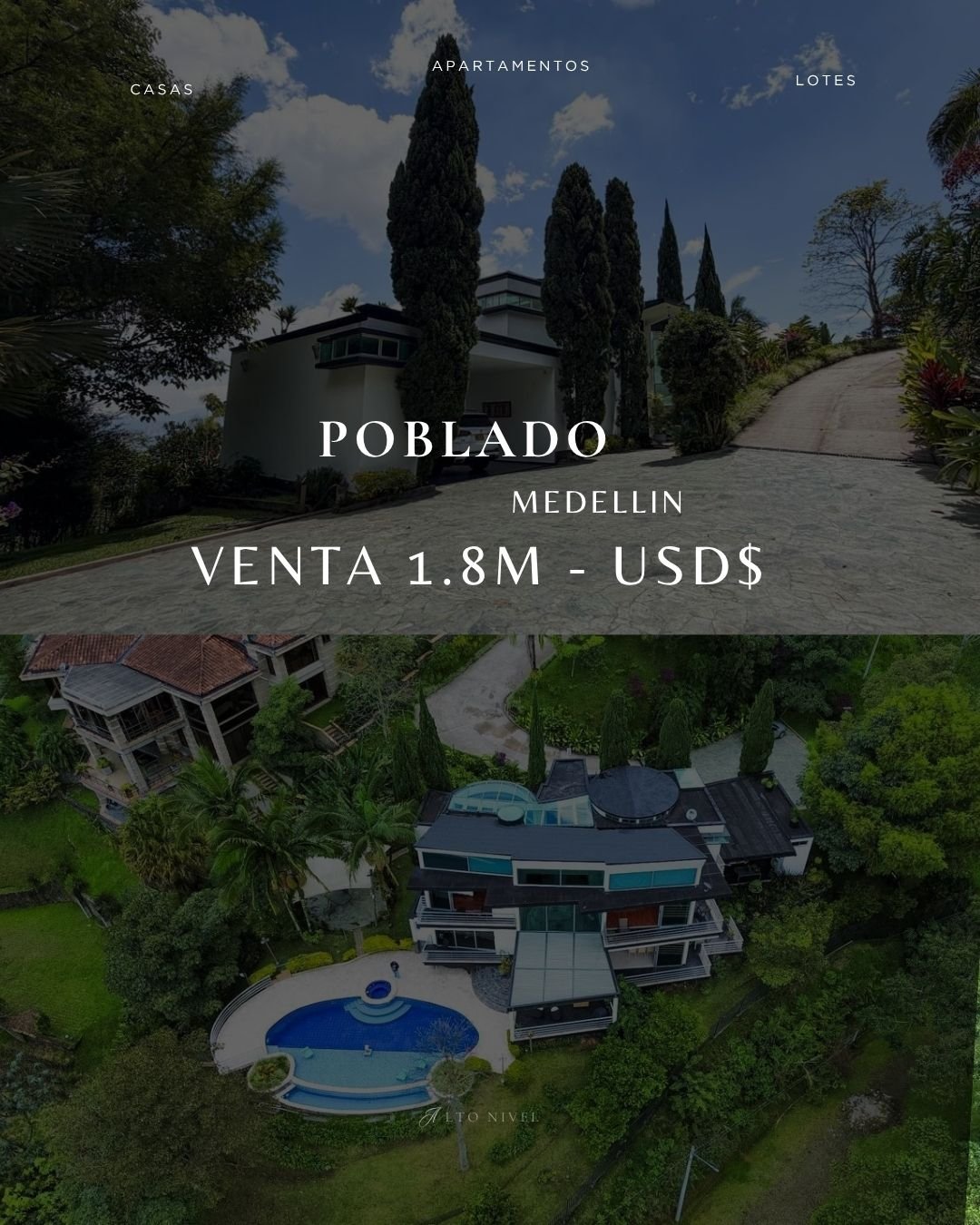 Exclusiva Casa con Vistas Impresionantes en Parcelacion (Poblado) - Image 1