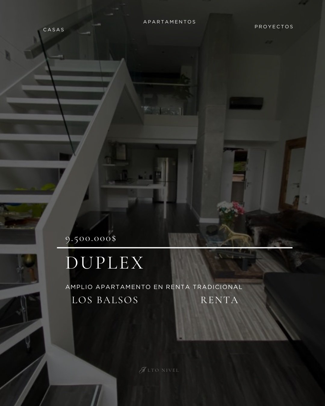 En Renta apartamento duplex en los Balsos  - Image 1